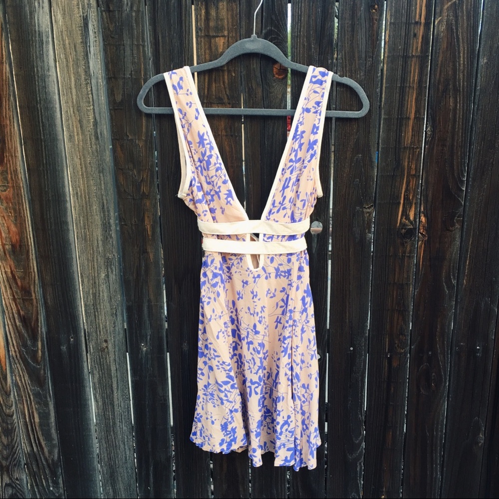 {Angel Biba} Deep V dress